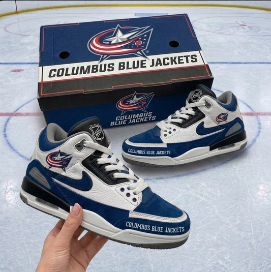 Premium NHL CBJ Pride AJ3 Sneaker V1 NMD CTKT