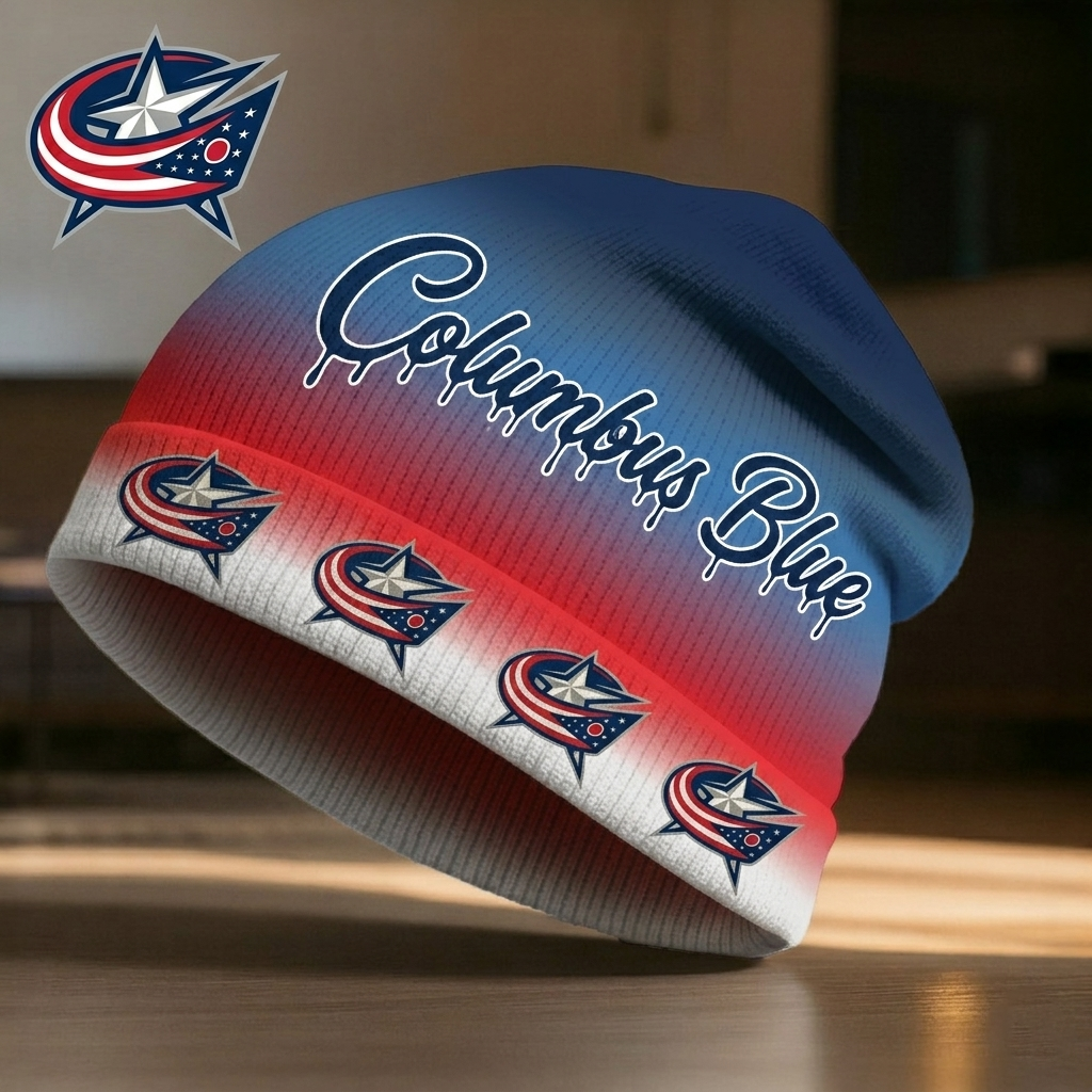 Premium NHL CBJ Pro Line Beanie Hat V2 NMD CTKT