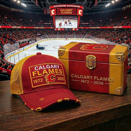 Premium NHL CF Anniversary Heritage Distressed Trucker Cap V21 NMD CTKT