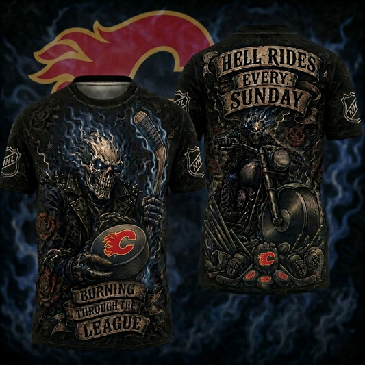 Premium NHL CF Ghost Rider Tattoo T-shirt V3 NMD CTKT