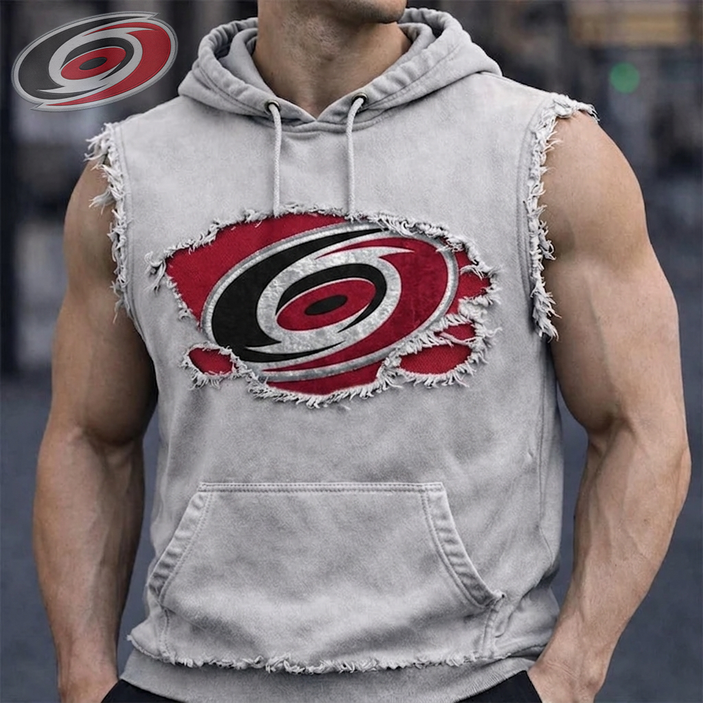 Premium NHL CH Distressed Hooded Tank V1 NMD CTKT