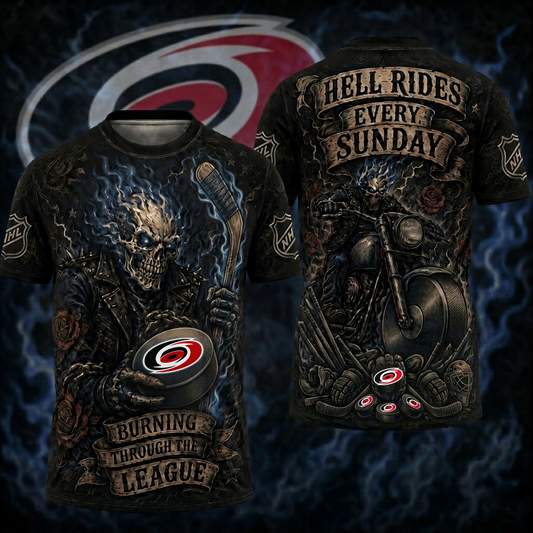 Premium NHL CH Ghost Rider Tattoo T-shirt V3 NMD CTKT