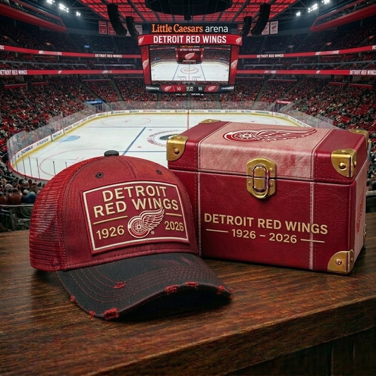 Premium NHL DRW Anniversary Heritage Distressed Trucker Cap V21 NMD CTKT