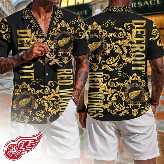 Premium NHL DRW Luxury Hawaiin Shirt V1 NMD CTKT