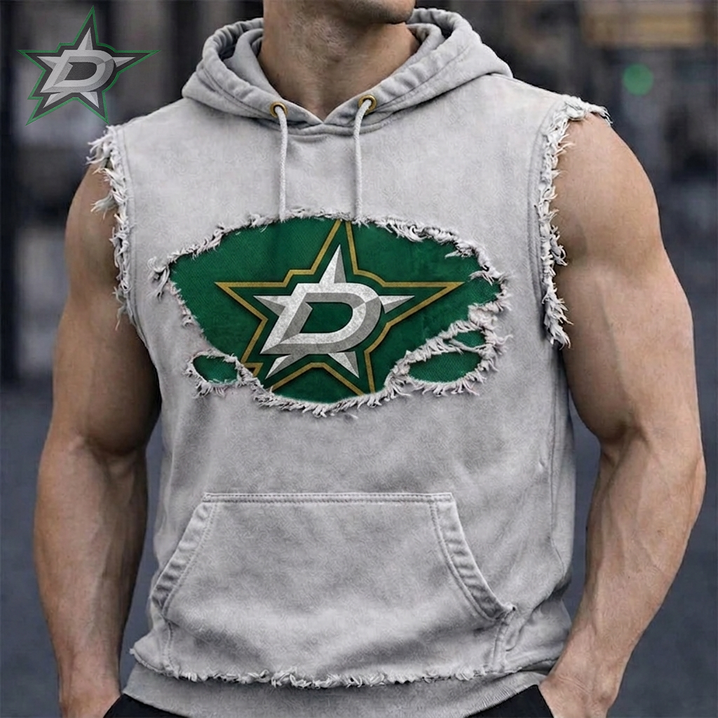 Premium NHL DS Distressed Hooded Tank V1 NMD CTKT