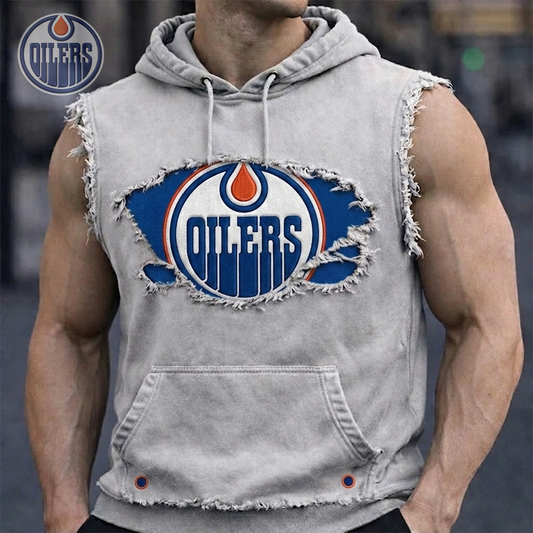 Premium NHL EO Distressed Hooded Tank V1 NMD CTKT
