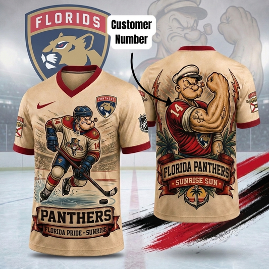 Premium NHL FP Popeye Vintage Tattoo T-shirt V1 NMD CTKT