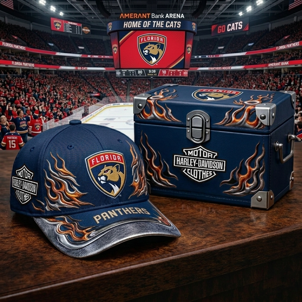 Premium NHL FP x Harley Davidson Cap V24 NMD CTKT