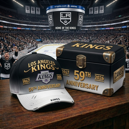 Premium NHL LAK Anniversary Gradient Cap V31 NMD CTKT