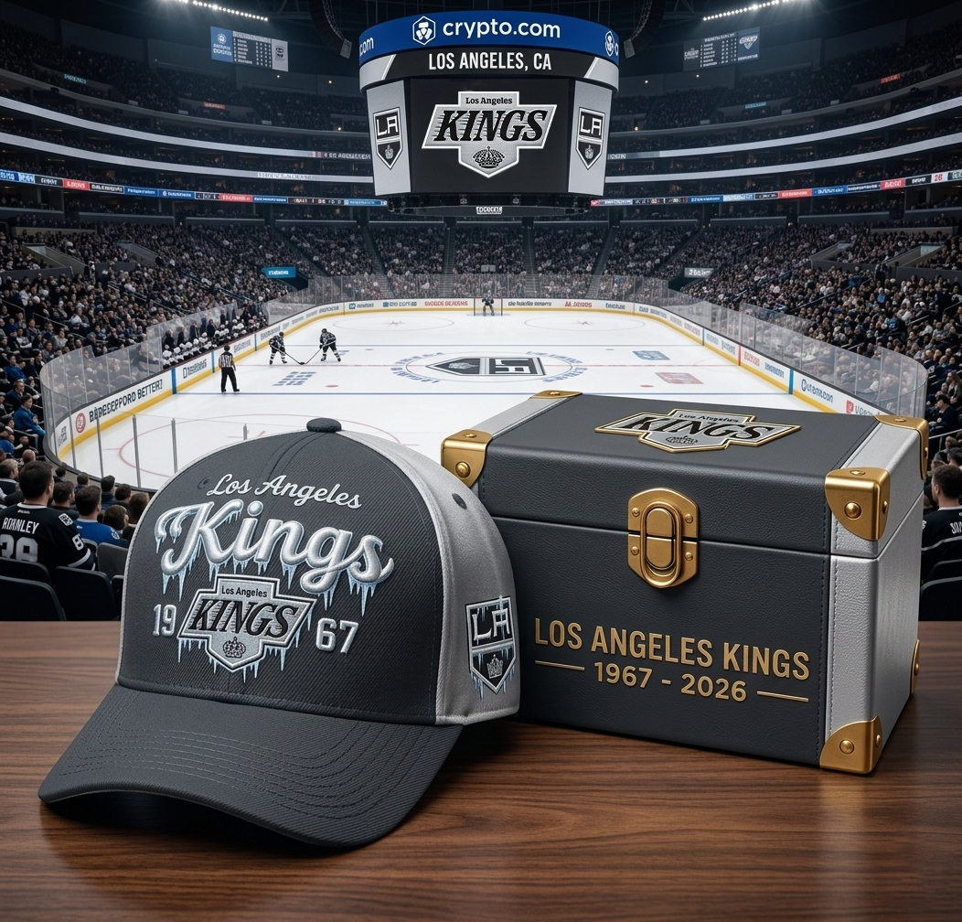 Premium NHL LAK Ice Drip Cap V28 NMD CTKT