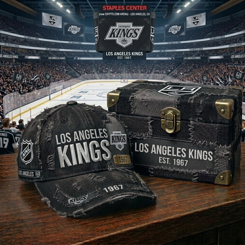 Premium NHL LAK Patchwork Denim Cap V34 NMD CTKT