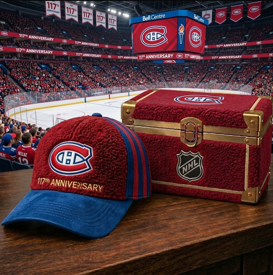 Premium NHL MC Anniversary Sherpa Fleece Cap V26 NMD CTKT