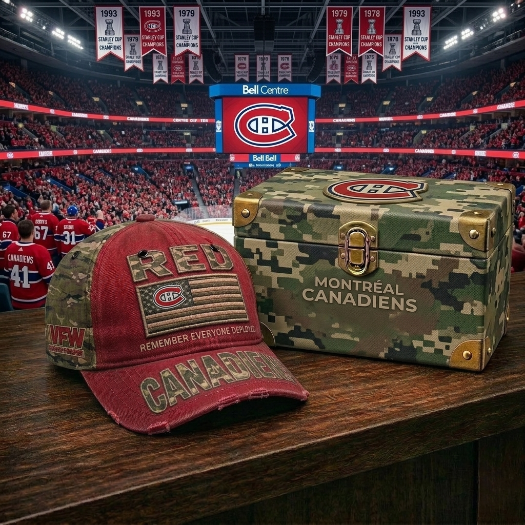 Premium NHL MC Remember Everyone Deployed Cap V23 NMD CTKT