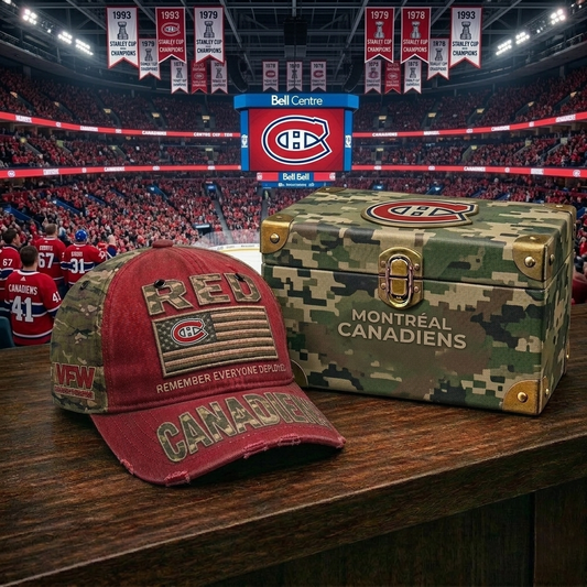 Premium NHL MC Remember Everyone Deployed Cap V23 NMD CTKT