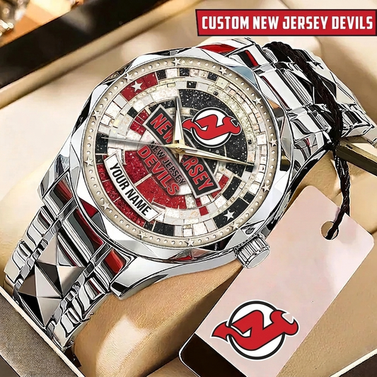 Premium NHL NJD Luxury Stainless Steel Watch V1 NMD CTKT