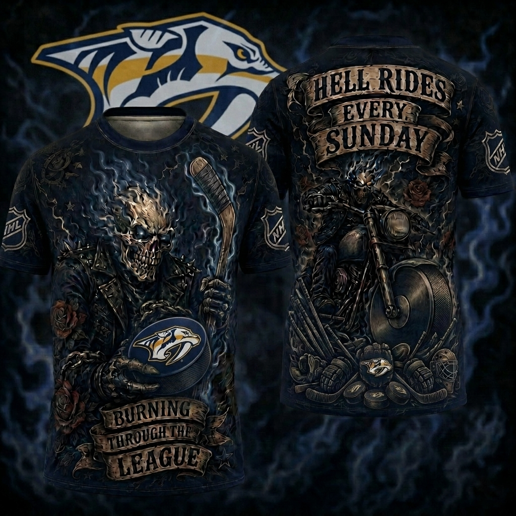 Premium NHL NP Ghost Rider Tattoo T-shirt V3 NMD CTKT