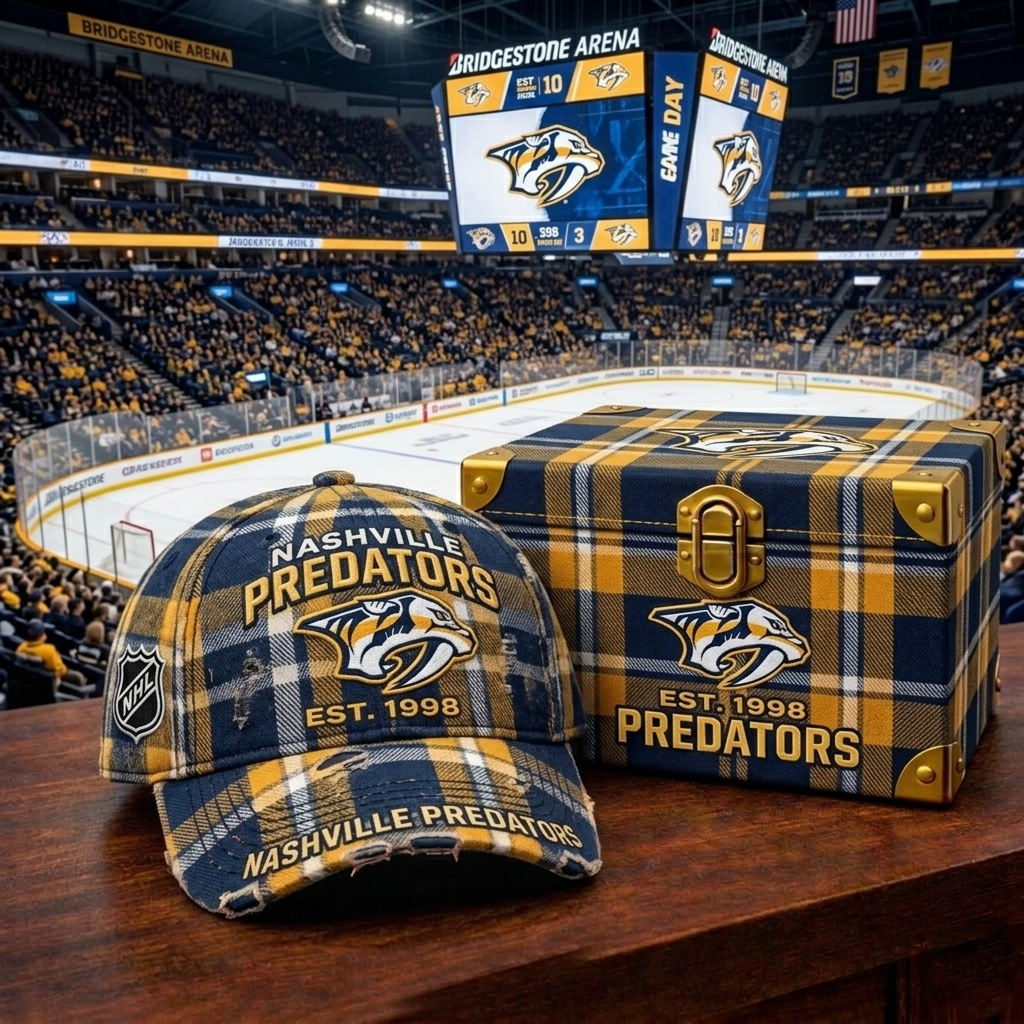 Premium NHL NP Heritage Checkered Cap V18 NMD CTKT