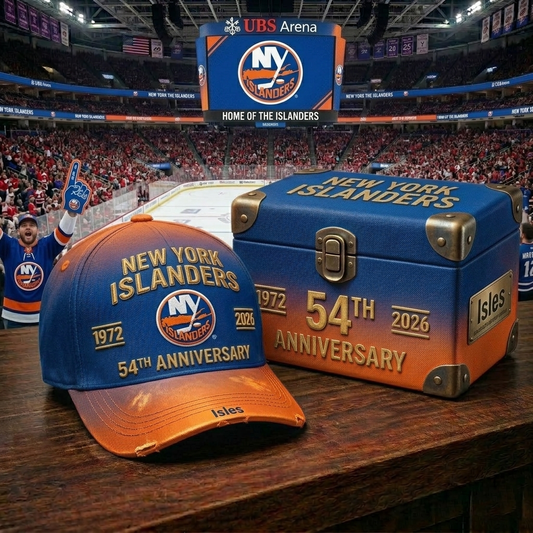 Premium NHL NYI Anniversary Gradient Cap V31 NMD CTKT