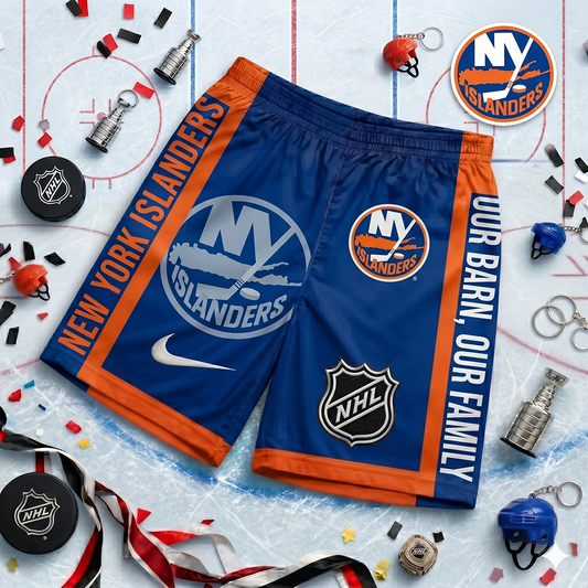 Premium NHL NYI Game Day Personalized Short Pants V1 NMD 220426 TTV