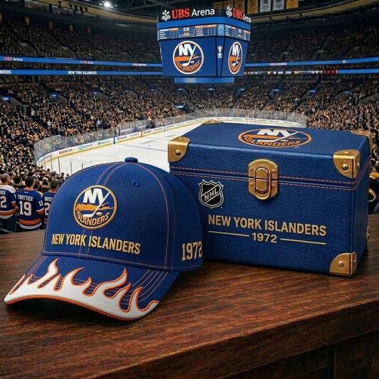 Premium NHL NYI Retro Flame Cap V25 NMD CTKT
