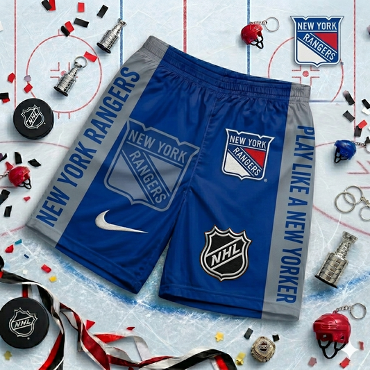 Premium NHL NYR Game Day Personalized Short Pants V1 NMD 220426 TTV