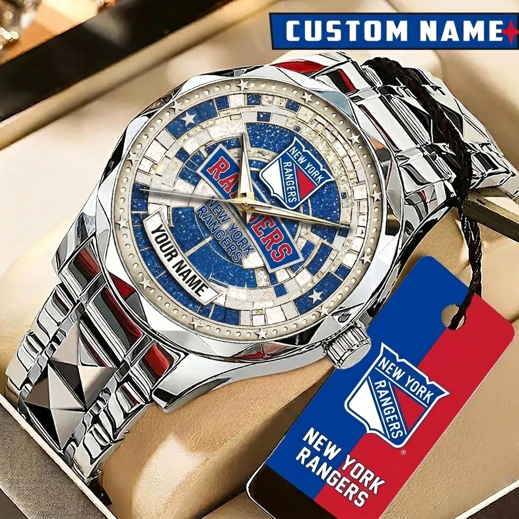 Premium NHL NYR Luxury Stainless Steel Watch V1 NMD CTKT
