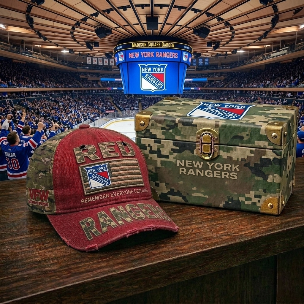 Premium NHL NYR Remember Everyone Deployed Cap V23 NMD CTKT