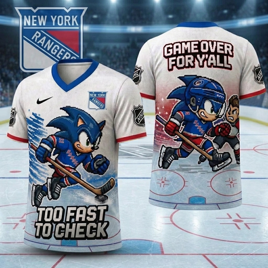 Premium NHL NYR Sonic T-Shirt V2 NMD CTKT