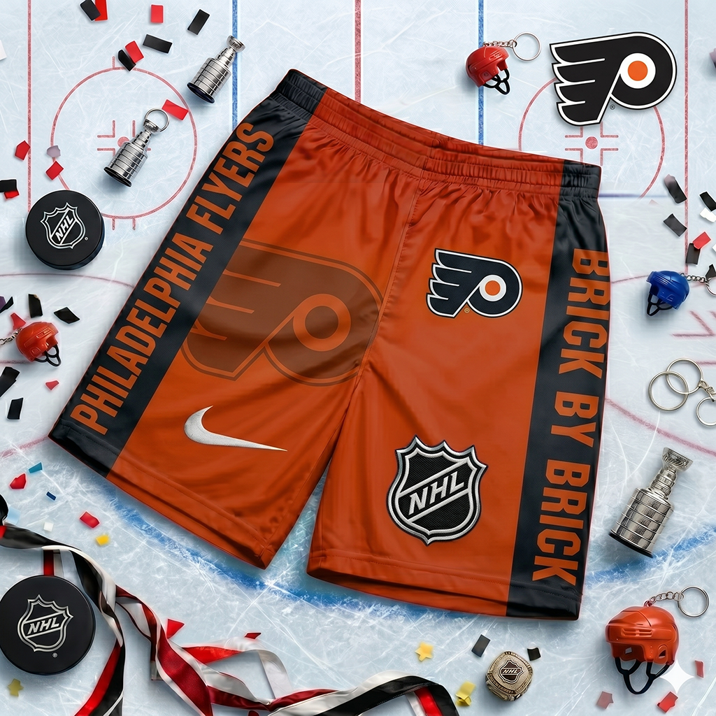 Premium NHL PE Game Day Personalized Short Pants V1 NMD 220426 TTV