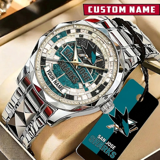 Premium NHL SJS Luxury Stainless Steel Watch V1 NMD CTKT