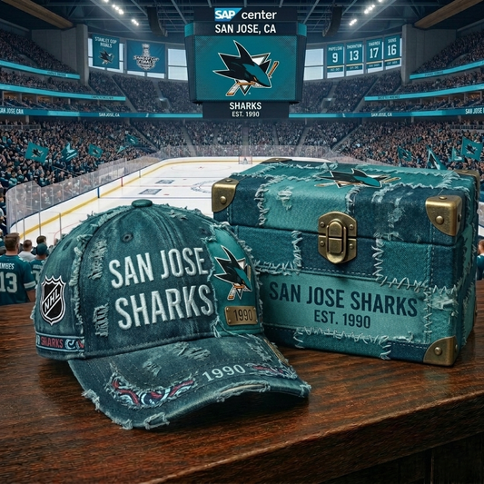 Premium NHL SJS Patchwork Denim Cap V34 NMD CTKT