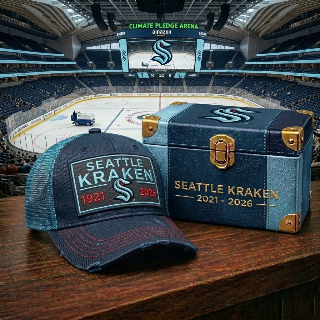 Premium NHL SK Anniversary Heritage Distressed Trucker Cap V21 NMD CTKT