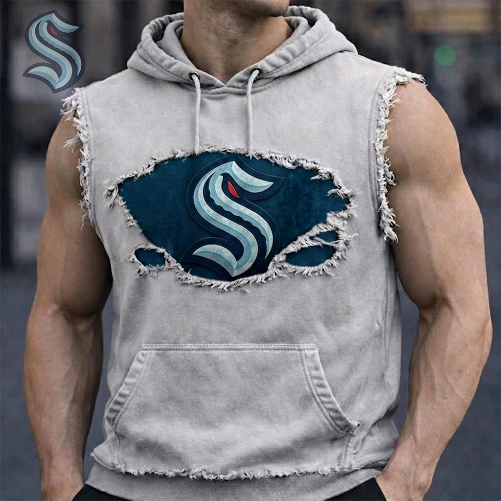 Premium NHL SK Distressed Hooded Tank V1 NMD CTKT