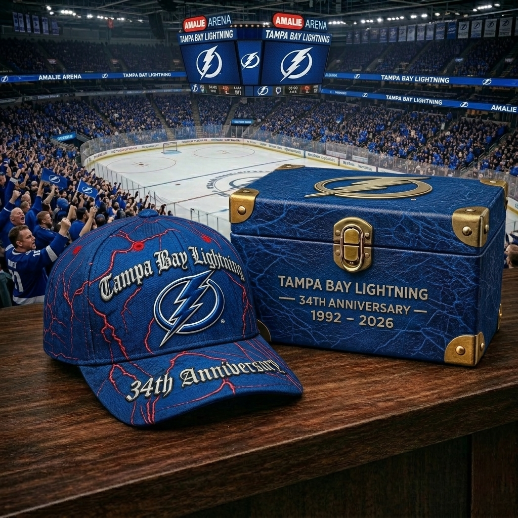 Premium NHL TBL Anniversary Vintage Crackle Cap V22 NMD CTKT