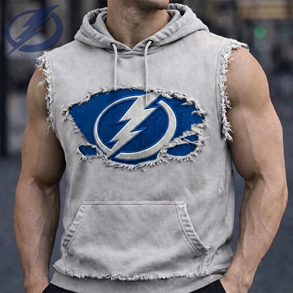 Premium NHL TBL Distressed Hooded Tank V1 NMD CTKT