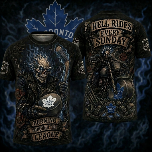 Premium NHL TML Ghost Rider Tattoo T-shirt V3 NMD CTKT