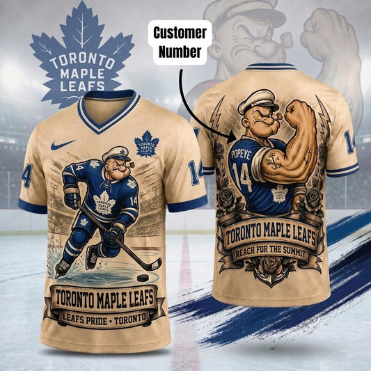 Premium NHL TML Popeye Vintage Tattoo T-shirt V1 NMD CTKT