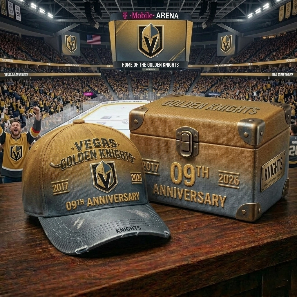 Premium NHL VGK Anniversary Gradient Cap V31 NMD CTKT