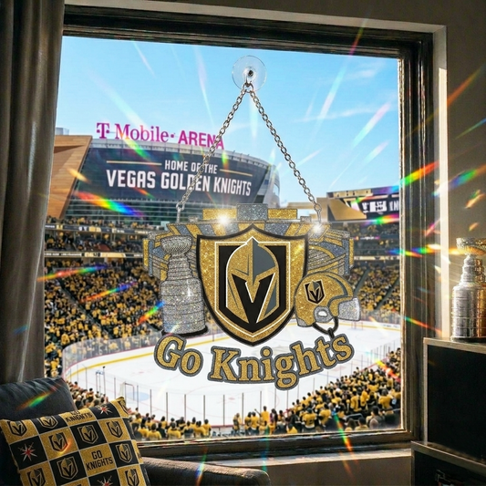 Premium NHL VGK Game Day Suncatcher V1 NMD 230426 TTV