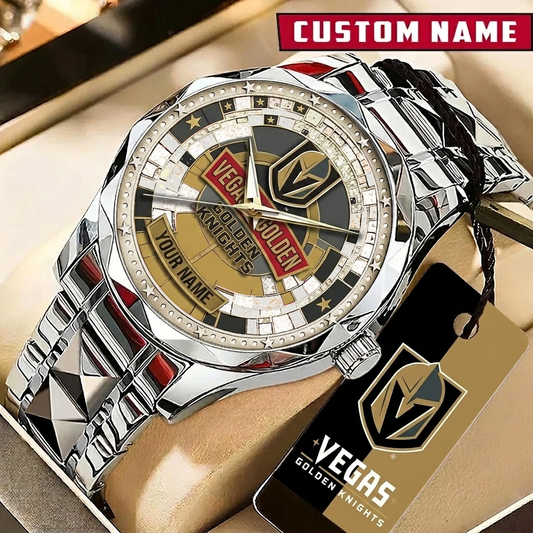 Premium NHL VGK Luxury Stainless Steel Watch V1 NMD CTKT