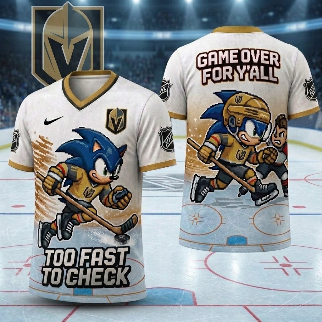 Premium NHL VGK Sonic T-Shirt V2 NMD CTKT