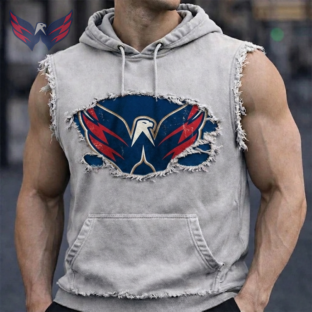 Premium NHL WC Distressed Hooded Tank V1 NMD CTKT
