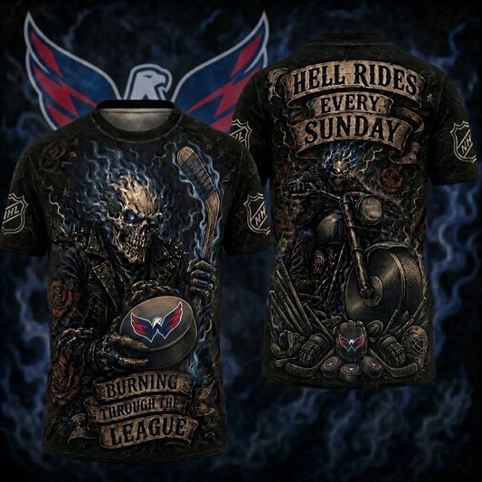 Premium NHL WC Ghost Rider Tattoo T-shirt V3 NMD CTKT
