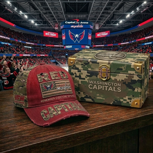 Premium NHL WC Remember Everyone Deployed Cap V23 NMD CTKT