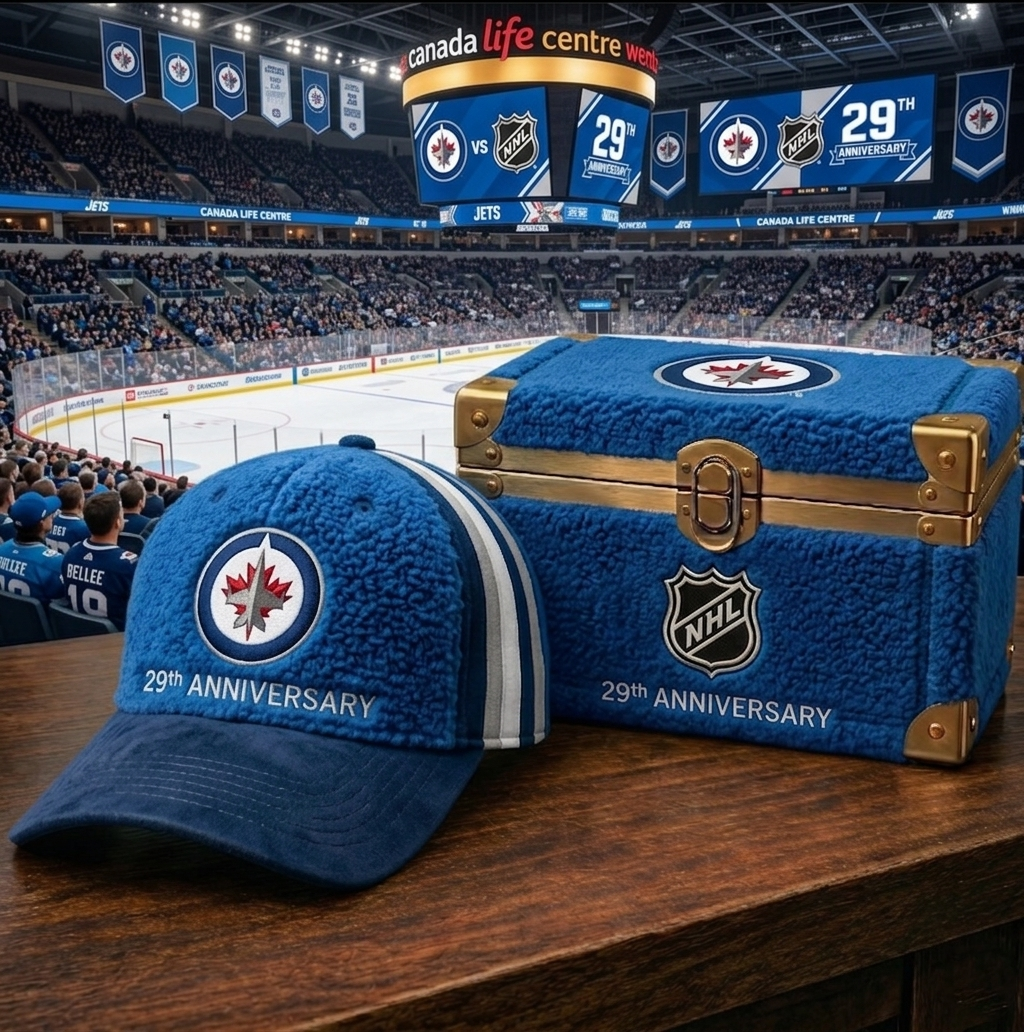 Premium NHL WJ Anniversary Sherpa Fleece Cap V26 NMD CTKT