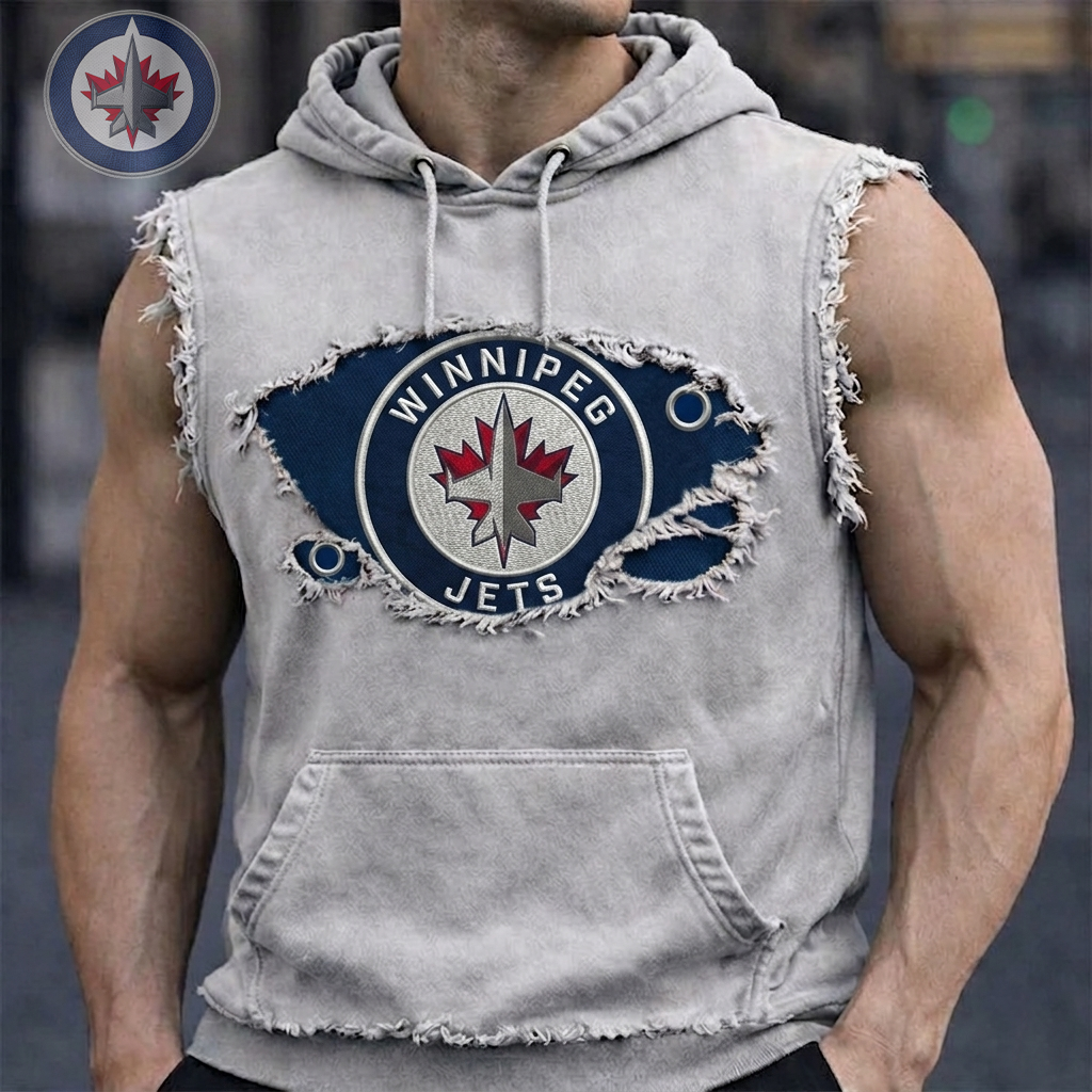Premium NHL WJ Distressed Hooded Tank V1 NMD CTKT