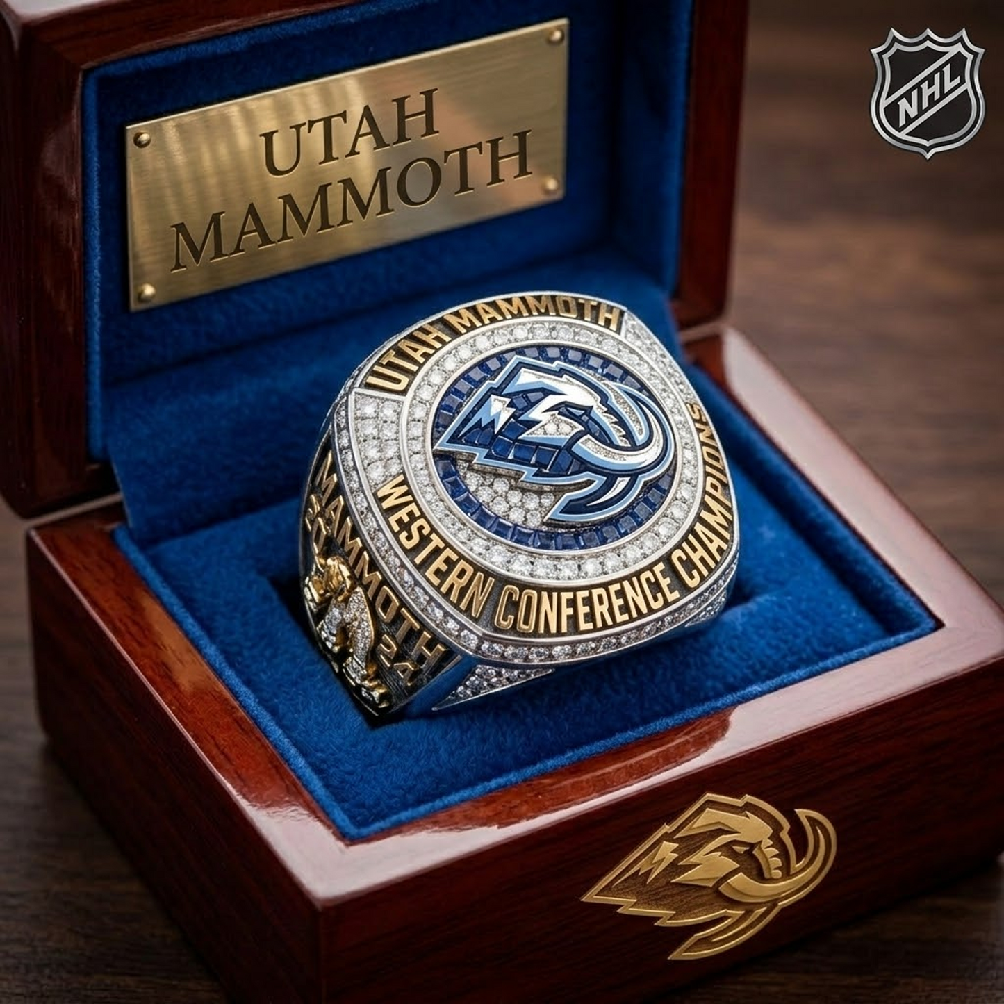 Premium NHL x UTAH Ring DATND TANTD 220426