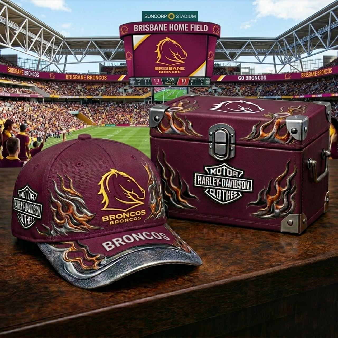 Premium NRL BB x Harley Davidson Cap V24 NMD 080426 TTV