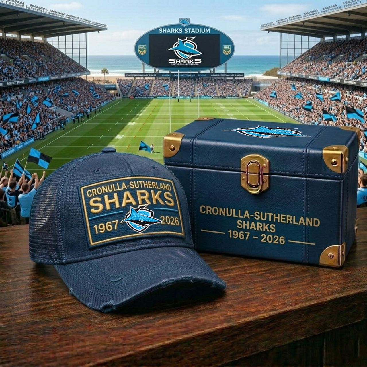 Premium NRL CSS Anniversary Heritage Distressed Trucker Cap V21 NMD 040426 TTV