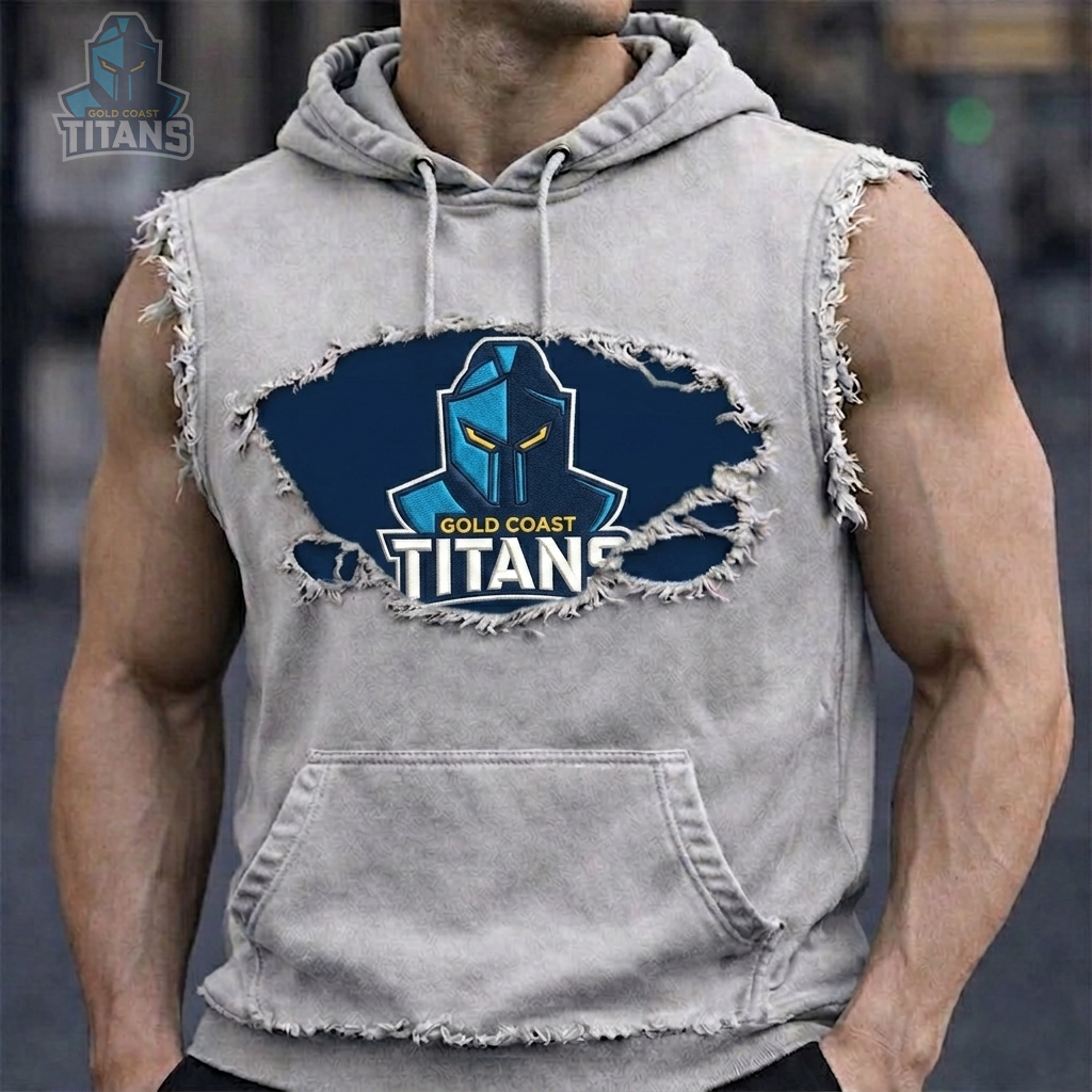 Premium NRL GCT Distressed Hooded Tank V1 NMD 210426 TTV